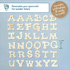 Hello Hobby Fun Font Wood Letters, 36 Piece, 1¾