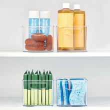 iDESIGN Linus Plastic Fridge/Pantry Kitchen Organizer Bins, Set of 4