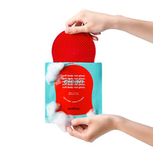 Guante rojo suave para limpieza de lavandería, paquete de 10