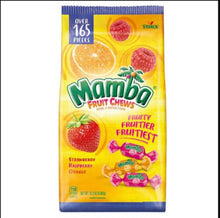 Caramelos masticables de fruta Mamba, 35.3 onzas.