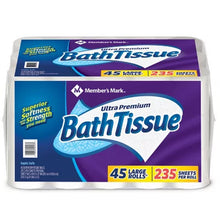 Brands For Less USA ultra premium toilet paper 45 rolls pack 235 sheets per roll soft strong bath tissue