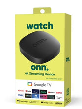 onn Google TV 4K Streaming Device