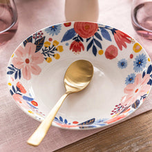 over&back Spring Garden 4-piece Dinner Bowl Set by Jess Phoenix