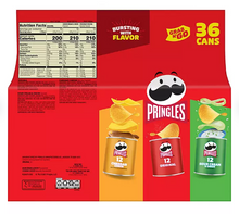 Pringles Grab N’ Go Variety Pack Chips, 36 pk.