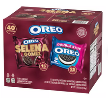 Selena Gomez & OREO Double Stuf Cookies Variety Pack, 1.02 oz., 40 pk.