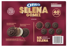 Selena Gomez & OREO Double Stuf Cookies Variety Pack, 1.02 oz., 40 pk.
