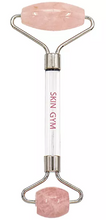Skin Gym Rose Quartz Crystal Facial Roller