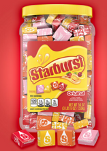 Tarro a granel de caramelos masticables Starburst Original Fruity, 54 oz.