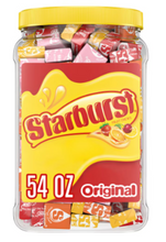 Tarro a granel de caramelos masticables Starburst Original Fruity, 54 oz.