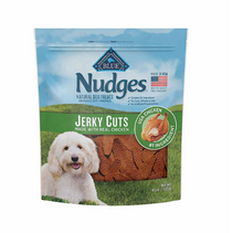 Golosinas para perros Blue Buffalo Nudges Natural Jerky Cut, sabor a pollo, 40 oz.