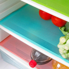 Brand For Less Usa multicolor textured refrigerator shelf liners washable on shelves with tomatoes celery and soda