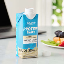 Equate Protein Shake, Vanilla, 11 fl oz, 12 Count