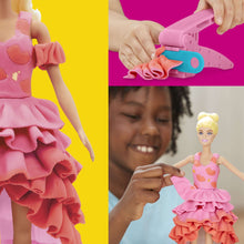 Play-Doh Barbie Designer Fashion Show Playset, Make Doll Clothes, Holiday Gifts for Girls & Boys 5 and up