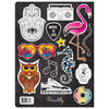 Piccadilly Sketch Your Sticker Journal for Ages 6 and Up, 7.3 x 9.7", Sticker Paper