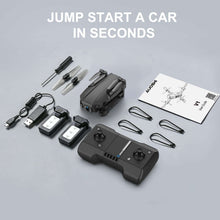 AUOSHI V1 Mini FPV Drone with 1080P HD Camera, Dual Lens & VR Mode, Optical Flow, 2 Batteries, Gesture/Voice/Gravity Control, 360°Flip, Orbit & Follow – Fun Gift for Kids, Teens,Adults & Beginners