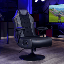 X Rocker Nemesis RGB Pedestal Gaming Chair, Black