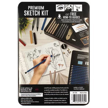 Artskills Assorted Premium Sketching and Drawing Kit, 39 Pieces