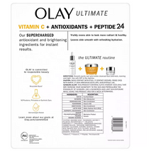 Olay Ultimate Vitamin C + Antioxidants + Peptide 24 Hydrating Moisturizer, 1.7 oz., 2 pk.