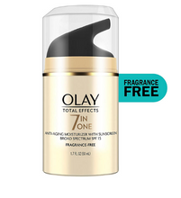 Olay Total Effects Face Moisturizer SPF 15, Fragrance-Free, 3.4 oz.