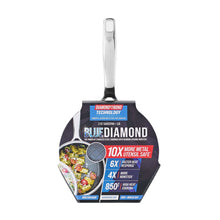 Blue Diamond Diamond Bond 2QT Hybrid Ceramic Nonstick Stainless Steel Saucepan with Lid, Induction - Brands For Less USA