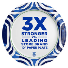 Dixie Ultra Disposable Paper Plates, 10", Multi-Color, 100 Count