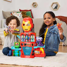 Marvel Iron Man and His Awesome Friends Iron Quarters Boys & Girls Electronic Playset, Holiday Gifts for Kids