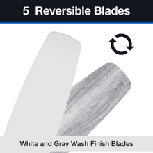 Mainstays 60in White Traditional Indoor Outdoor Ceiling Fan