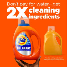 Tide Laundry Detergent Liquid, Ultra Oxi Boost, Advanced Stain Remover, 73 fl oz, 52 Loads