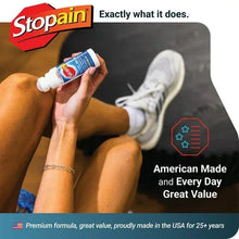 Stopain Extra Strength Roll-On Pain Reliever for Muscle & Joint Pain, 3 oz - Brands For Less USA