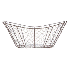 Mainstays Chicken Wire Decorative Storage Basket with Handles