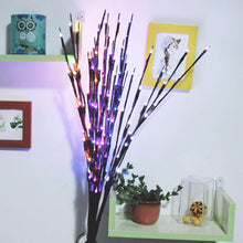 Pretty Comy 30" 20LED Lighted Branches Battery Operated Warm White Led Twigs Lighted Willow Branches Vase Fillers for Christmas Home Party Decoration Indoor Outdoor Use