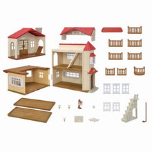 Calico Critters Red Roof Country Home - Secret Attic Playroom, Dollhouse Playset - Brands For Less USA