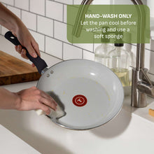 T-Fal Kitchen Solutions Black 5 Quarts Ceramic Non-Stick Jumbo Cooker Sauté Pan with Lid & Helper Handle