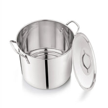 Mainstays 12-Qt Stainless Steel Stock Pot with Metal Lid - Brands For Less USA