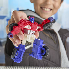 Transformers Toys CYBERWORLD Cyber Changers Optimus Prime Action Figure, 6+