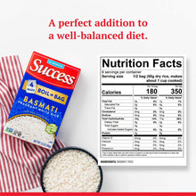 Success Boil-in-Bag Basmati Rice, Gluten Free, 14 oz Box