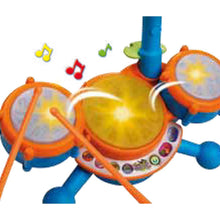 VTech KidiBeats Drum Set with Accessories, Baby and Toddler Toys