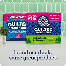 Quilted Northern Ultra Soft & Strong 2-Ply Toilet Paper, Septic Safe (244 Sheets/Roll, 32 Rolls) - Brands For Less USA