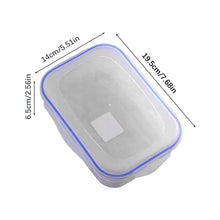 Zenithome Microwave & Refrigerator Food Storage Container Set, Leakproof BPA-Free Plastic Meal Prep Containers with Lids, Airtight Kitchen Pantry Organization & Heating, 6-Piece Multi-Size - Brands For Less USA