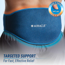 Miracle Back Relief Gel-Infused Compression Wrap, 360-Degree Neck, Shoulder & Back Support - Brands For Less USA