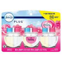 Febreze Plug In Air Freshener, Odor-Fighting Scented Oil Refill, Downy April Fresh, 3 Refills - Brands For Less USA