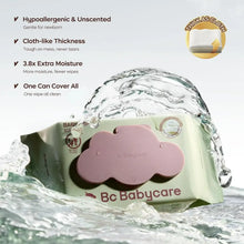 Bc Babycare Sensitive Baby Wipes Unscented, XL Extra Thick,Hypoallergenic,99% Water