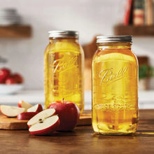 Ball Wide Mouth Half-Gallon 64-oz. Glass Mason Jar with Lid and Band - Brands For Less USA