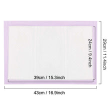 Petfamily Cat Litter Box Pads-Generic Refill for Tidy Cats Breeze Litter System, Lavender Scent, 16.9" x 11.4"-40 Count