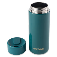 Thyme & Table 22 fl oz Stainless Steel Coffee Tumbler, Teal