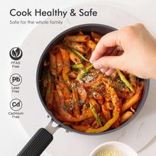 SENSARTE Ceramic Nonstick Saucepan with Lid, 2Qt Saucepan Pot with cover, Oven Safe, Anti-Scald Handle, Induction Compatible, Easy to Clean - Brands For Less USA