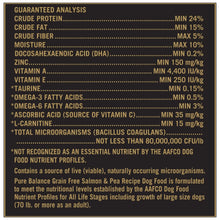 Pure Balance Wild & Free Grain-Free Salmon & Pea Recipe Dry Dog Food, 24 lbs