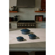 Thyme & Table 3-Piece Ceramic Casserole Set – Atlantic Blue