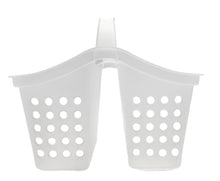 Mainstays Small Portable Shower Caddy Frost Plastic