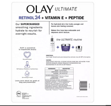 Olay Ultimate Retinol 24 + Vitamin E + Peptide Night Moisturizer, 1.7 oz., 2 pk.